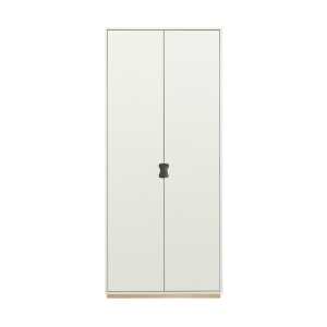 Asplund Armoire haute Snö F white, base en bouleau, dj.30 cm