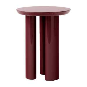 &Tradition Table d’appoint Tung JA3 bordeaux