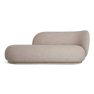 ferm LIVING Divan Rico bouclé droite Bouclé sand