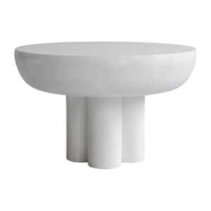 101 Copenhagen Table d’appoint Crown low Ø65 cm Bone white