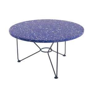 Acapulco Design – The Low Table, H 36 x Ø 65 cm, terrazzo / acapulco lilas