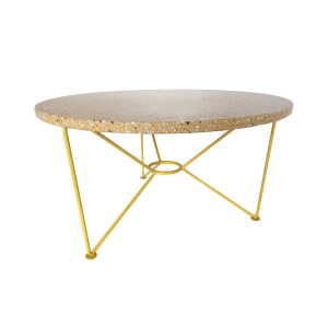 Acapulco Design – The Low Table, H 36 x Ø 65 cm, terrazzo / citrus