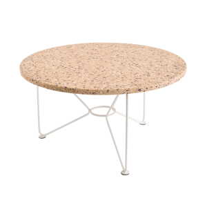Acapulco Design – The Low Table, H 36 x Ø 65 cm, terrazzo / rosato