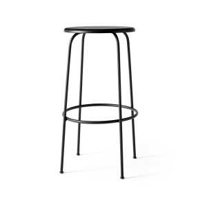 Audo Copenhagen Tabouret de bar Afteroom noir, haut