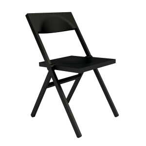 Alessi – Chaise pliante Alessi Piana, noir