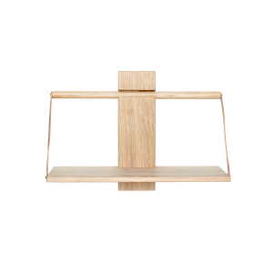 Andersen Furniture – étagère à suspendre Wood Wall, 45 x 20 x 32 cm, chêne