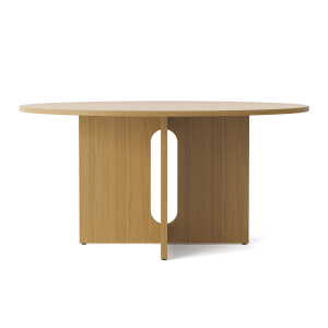 Audo – Androgyne Table de salle à manger Ø 150 cm, chêne naturel