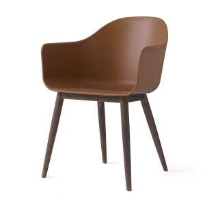 Audo – Harbour Chair (bois), chêne foncé / kaki