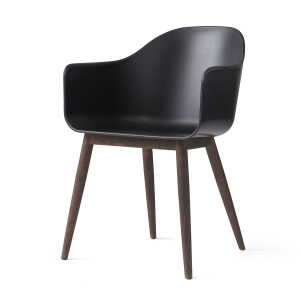 Audo – Harbour Chair (bois), chêne foncé / noir