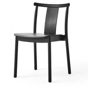 Audo – Merkur Dining Chair, noir / chêne noir