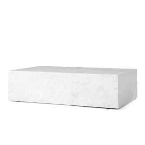 Audo – Plinth Table basse low, carrara