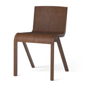Audo – Ready Dining Chair, chêne teinté rouge