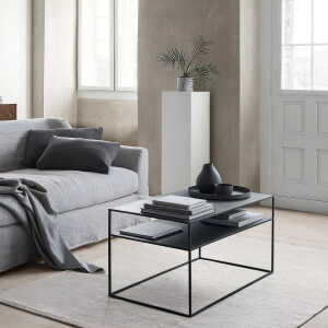 Blomus – Fera Table basse, 50 x 90 cm, noir