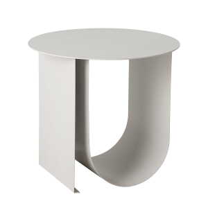 Bloomingville – Cher Table d’appoint, Ø 43 x H 38 cm, gris clair
