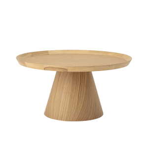 Bloomingville – Table basse Luana, Ø 74 x H 37 cm, chêne