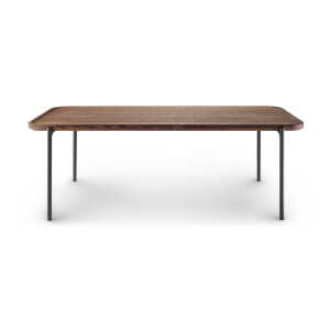 Eva Solo – Savoye Table basse H 42 cm, 120 x 50 cm, chêne fumé / noir