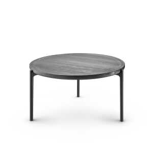 Eva Solo – Savoye Table basse, Ø 60 x H 35 cm, noir / noir