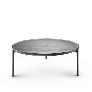 Eva Solo – Savoye Table basse, Ø 90 x H 35 cm, noir / noir