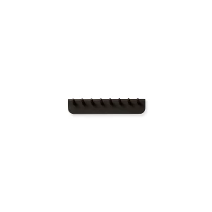 Form & Refine – Echo Portemanteau, L 40 cm, chêne teinté noir