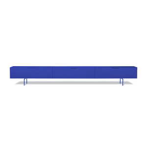 HKliving – TV-Lowboard, 250 cm, cobalt