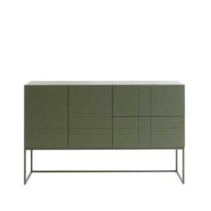 Asplund Kilt Light 137 table d’appoint green khaki, 3 portes