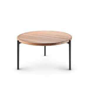 Eva Solo – Savoye Table basse, Ø 60 x H 35 cm, chêne naturel / noir