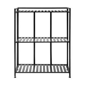 MUUBS Étagère murale Manhattan Low 65,5x33x79,5 cm Black