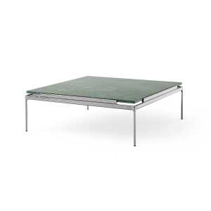 &Tradition Table basse LN13 Sett Verde guatemala-dark chrome