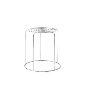 &Tradition Tabouret Wire VP11 Stainless steel