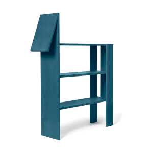 ferm LIVING Bibliothèque Horse 91×111 cm Dark Blue