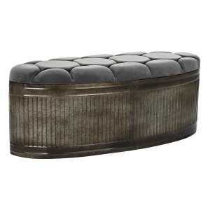 Banc banquette métal DKD Home Decor