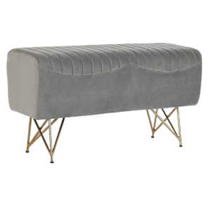 Banc banquette métal DKD Home Decor