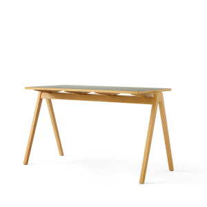 & Tradition – Daystak RD2 table, 122 x 61 cm, hêtre / Fenix Verde Comodoro (0750)