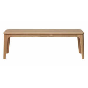 Banc scandinave en bois clair 140 cm VEGAS