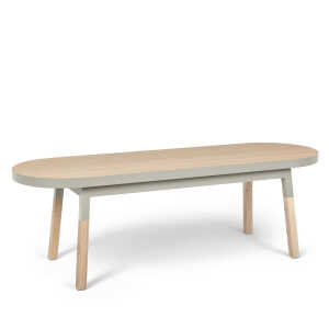 Bout de lit banc 140 cm, 100% frêne massif