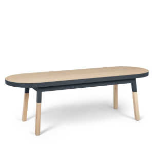 Bout de lit banc 140 cm, 100% frêne massif