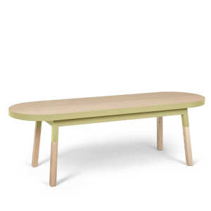 Bout de lit banc 140 cm, 100% frêne massif