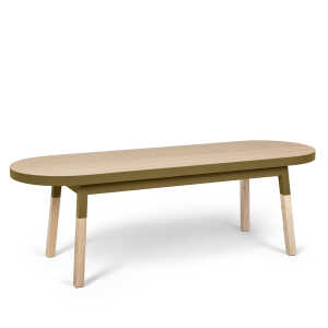 Bout de lit banc 140 cm, 100% frêne massif