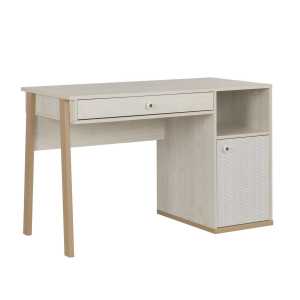 Bureau avec 1 niche, 1 porte et 1 tiroir