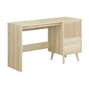 Bureau avec 2 tiroirs, couleur naturelle